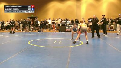 100 lbs Cons. Sub-quarters - Christopher Baldo, Apex vs Anthony Trotta, VHW