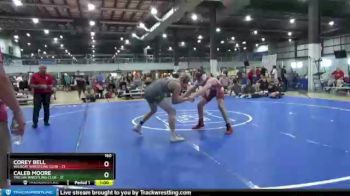 160 lbs Round 4 (6 Team) - Caleb Moore, TROJAN WRESTLING CLUB vs Corey Bell, WILDCAT WRESTLING CLUB