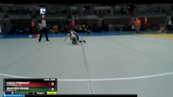 88 lbs Semis & 1st Wrestleback (8 Team) - Brayden Krank, Roseau vs Judah Perrault, Hutchinson