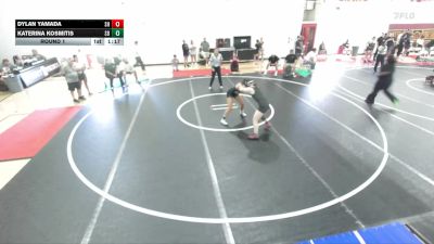 125 lbs Round 1 - Katerina Kosmitis, SoCal Bears vs Dylan Yamada, SoCal Hammers