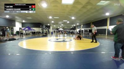 175 lbs Champ. Round 3 - Alberto Olague, Long Beach Poly vs Ian Kim, Granada Hills Charter