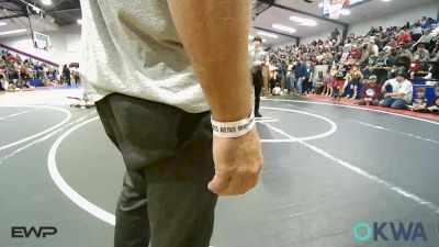 49 lbs Round Of 32 - Crew Shell, Sallisaw Takedown Club vs Kainen Hunter, Vian Wrestling Club