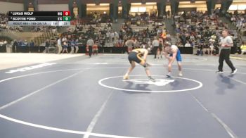 165-2A/1A 3rd Place Match - Lukas Wolf, Northern-G vs Scottie Ford, Kent County