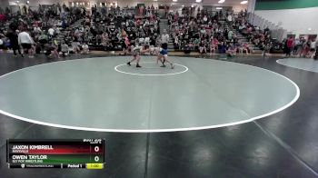 90 lbs Cons. Round 1 - Owen Taylor, Sly Fox Wrestling vs Jaxon Kimbrell, Maysville