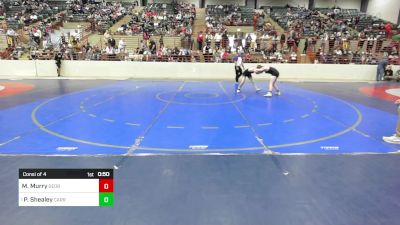 120 lbs Consi Of 4 - Mason Murry, Georgia vs Parker Shealey, Carrollton Wrestling
