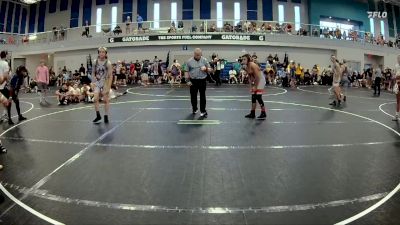 110 lbs Quarterfinals (8 Team) - Luke Piedahita, KONG MS vs Jacob Friedland, Misfits United