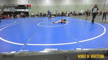 58 lbs 5th Place - Kristopher Henry, Powerhouse Elite 9U vs Max Martinez, Tulsa Elite 9U