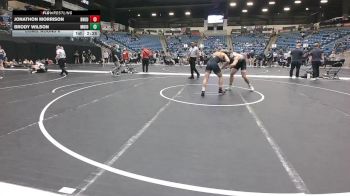 174 lbs Cons. Round 6 - Brody Wilson, Morningside (Iowa) vs Jonathon Morrison, Doane University