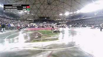 Boys 3A 126 lbs Cons. Round 6 - Jayden Martinez, Hermiston vs Benjamin Kildal, Ballard