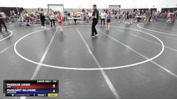 120 lbs 3rd Place Match - Makenzie Usher, AWA vs Margaret Gillmore, Wisconsin