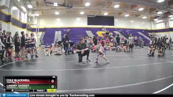50 lbs Round 3 (6 Team) - Cole Blackwell, Team Bear vs Landry Gaddist, Summerville Takedown