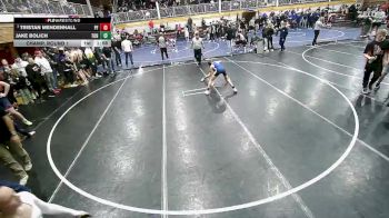 106 lbs Champ. Round 1 - Tristan Mendenhall, Post Falls vs Jake Bolich, Tonasket