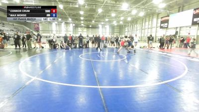 144 lbs 1st Place Match - Connor Crum, Thunder Mountain Wrestling Club vs Max Morse, Ascend Wrestling Academy