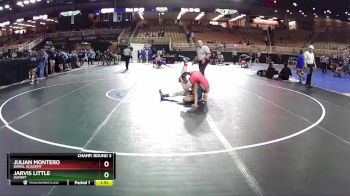 126 lbs Champ. Round 3 - Jarvis Little, Summit vs Julian Montero, Doral Academy