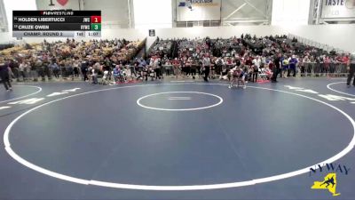 81 lbs Champ. Round 2 - Cruze Owen, Horseheads Youth Wrestling Club vs Holden Libertucci, Journeymen Wrestling Club