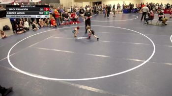 6U GIRLS - A 1st Place Match - Tiana Ramstorf, Princeton Wrestling vs Olive Yang-Elson, Summit Wrestling Academy