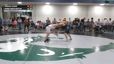 215 lbs Round Of 16 - Kendahl Hoare, PA vs Daniel (Mick) Moylan, CA
