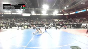 115 lbs Champ. Round 1 - Cassie Osborne, American Falls vs Emerson Purser, Corner Canyon