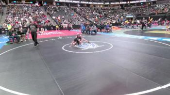 G105-4A Cons. Round 1 - Alyssa Abeyta, Antonito Girls vs Madisen Stretton, Pagosa Springs Girls