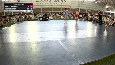 165 lbs Oakley Maddox, Idaho vs Riley Shaffer, Pennsylvania Red