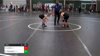 82 lbs Prelims - Kody Larson, Patriot Wrestling Inc vs Hank Thompson, Wrestling With Character