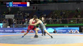 92 kg 1/4 Final - Gor Ayvazyan, Georgia vs Riccardo Bufis, Italy
