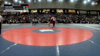 190-2A/1A 3rd Place Match - Adam Keever, Hereford vs John Davis, New Town