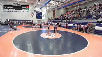 105 lbs Champ. Round 1 - LT Diephuis, Canton vs Giana Wurslin, Geneseo