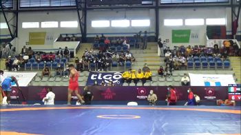 61 kg Rr Rnd 2 - Jose David Benites Vasquez, Peru vs Juan Rubelin Ramirez Beltre, Dominican Republic