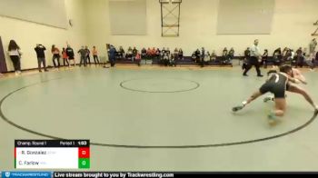 132 lbs Champ. Round 1 - Ruben Gonzalez, Scapppoose vs Carson Farlow, Hood River Valley