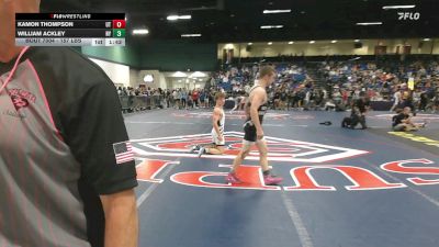 157 lbs Round Of 128 - Kamon Thompson, UT vs William Ackley, NY