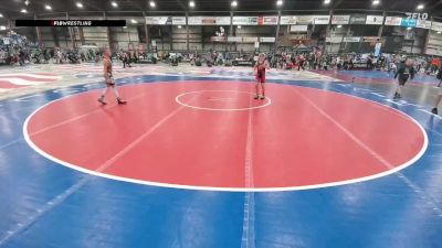 85 lbs Champ. Round 2 - Ryder Hoyem, Billings Wrestling Club vs Cormick Fischer, Eastside United