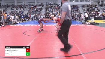 138 lbs Quarterfinal - Garrett McChesney, TX vs Marcos Torrez, WA