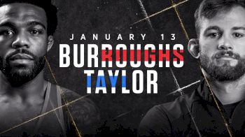 Full Replay - FloWrestling: Burroughs vs. Taylor - Mat 1 - Jan 13, 2021 at 6:00 PM CST