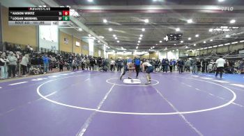 150 lbs Consolation - Kason Wirtz, Toll Gate vs Logan Neishel, North Providence