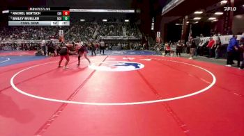 140 lbs Cons. Semi - Rachel Gertsch, Cheyenne Central vs Bailey Mueller, Natrona County