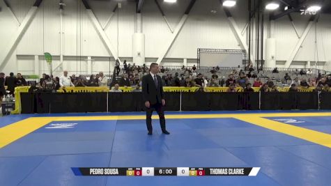 THOMAS CLARKE vs PEDRO SOUSA 2024 World IBJJF Jiu-Jitsu No-Gi Championship