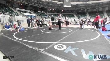 55 lbs Rr Rnd 2 - Olivia Jones, Oklahoma Supergirls 9U vs Georgia Howell, LA Smashers