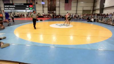 220 lbs Rr Rnd 3 - Wyatt Roach, The Asylum Black vs Paul Harley, Hammer Wrestling Club