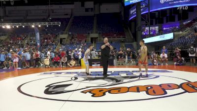 100 lbs 5th Place - Coy Mehlert, IA vs Drew Dawson, OR