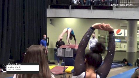 Hailey Ward - Women's Group, Twin City Twisters - 2021 Women's Xcel Region 4 Championships