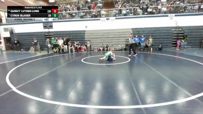 59 lbs Cons. Round 2 - Cyrus Blaser, Idaho vs Quincy Luther-Lund, Lakeland Wrestling Club