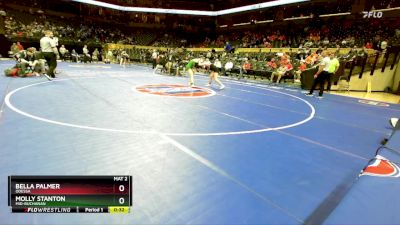 140 Class 1 lbs Cons. Round 2 - Molly Stanton, Mid-Buchanan vs Bella Palmer, Odessa