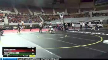 D3-120 lbs Cons. Semi - Tony Hernandez, Coconino vs Hunter Lane, Chino Valley