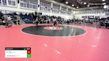 220 lbs Consi Of 4 - Gilbert Clay, New Canaan vs Wesley Selmani, Daniel Hand