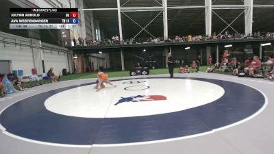 90 lbs Jolynn Arnold, Oklahoma vs Ava Westenbarger, Tennessee