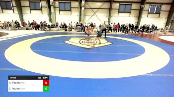 141 lbs Round Of 32 - Alex Paxhia, Trinity vs Timothy Routon, US Merchant Marine Academy