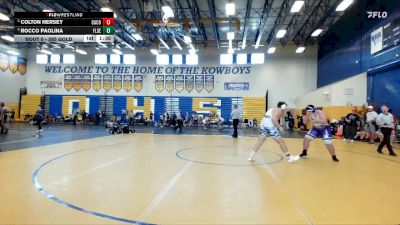 285 Gold Round 3 - Rocco Paolina, Fletcher Senior vs Colton Hersey, Camden County