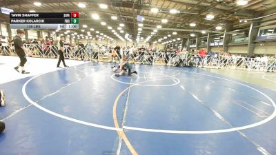 126 lbs Rr Rnd 3 - Tavin Shaffer, Superior Elite - HSB vs Parker Kolarcik, Freakztyle Teal - HSB