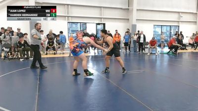 225 lbs Quarters - Juan Lopez, Wasco Wrestling Club vs Kamden Hernandez, 208 Spartan WC